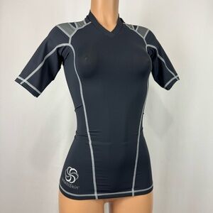 Intelliskin Women’s Black Short Sleeve Compression Jersey